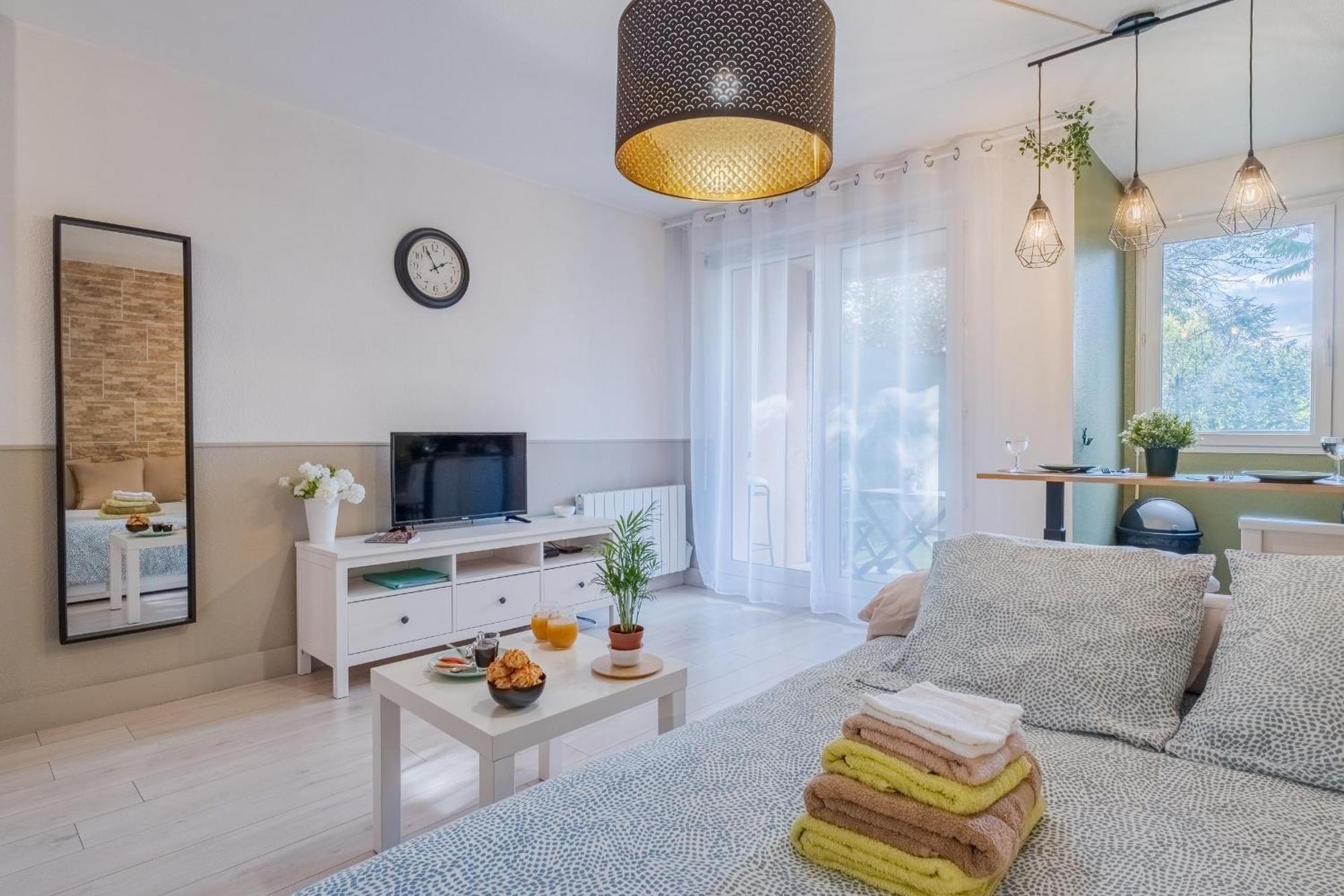 Les Elfes - Avec Entree Autonome, Clim Neuve, Jardin, Parking Prive & Gourmandises Offertes ! - Appartement Toulouse Buitenkant foto